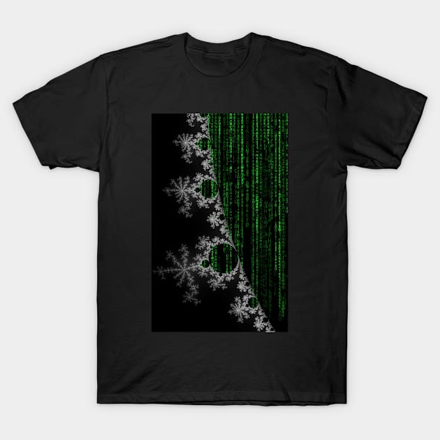 Fractal Matrix Code (Mandelbrot) T-Shirt by mandelbrot